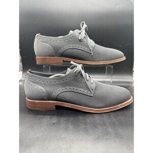Cole Haan Oxfords Mens 11.5M Gray Feathercraft Grand Stitchlite C29715 EUC